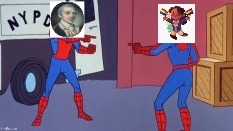 which john will win | image tagged in spiderman pointing at spiderman | made w/ Imgflip meme maker