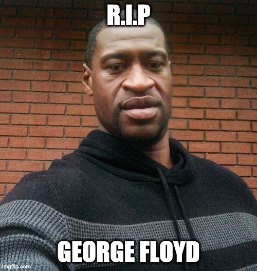 George Floyd | R.I.P; GEORGE FLOYD | image tagged in george floyd | made w/ Imgflip meme maker