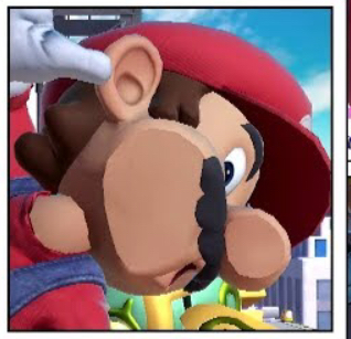 Mario oof Blank Meme Template
