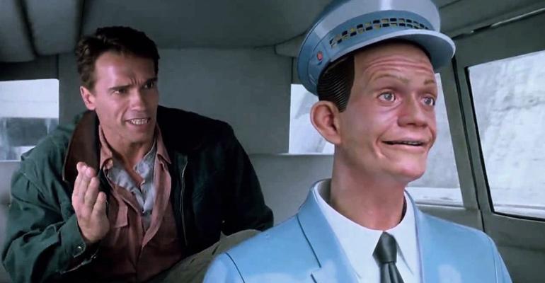 Total Recall Johnny Cab Blank Meme Template