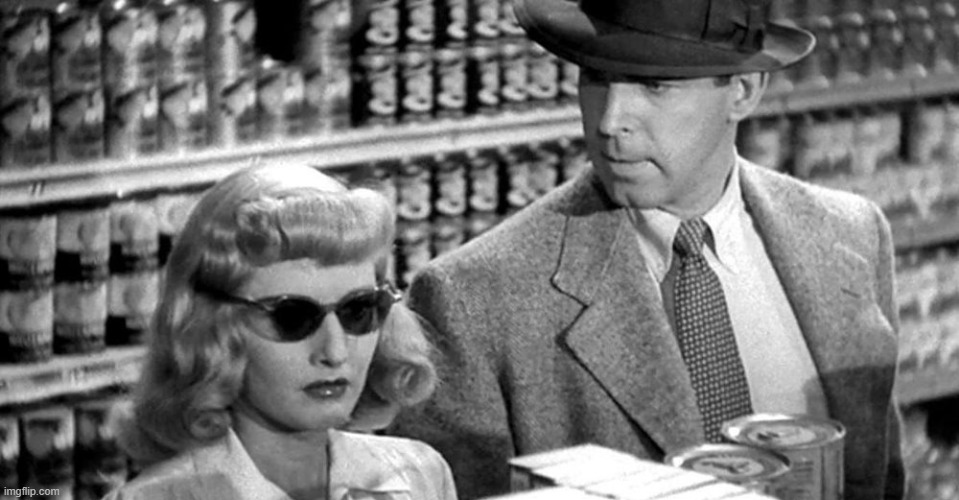 Double Indemnity | image tagged in double indemnity | made w/ Imgflip meme maker