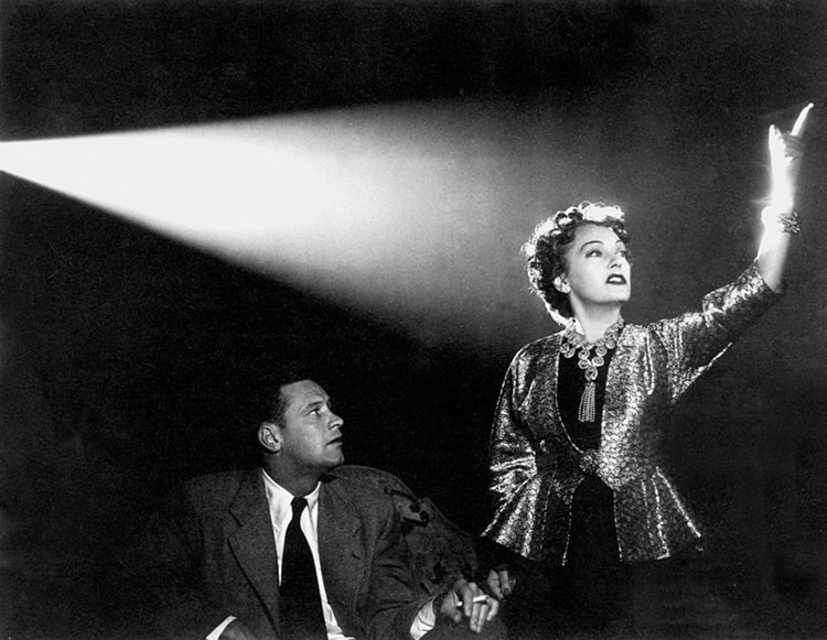 Gloria Swanson William Holden Sunset Boulevard 1950 Blank Meme Template