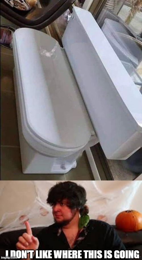 Toilet buddies! | I DON'T LIKE WHERE THIS IS GOING | image tagged in i dont like where this is going,memes,funny | made w/ Imgflip meme maker