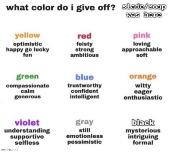 idk im bored | slade/soap was here | made w/ Imgflip meme maker