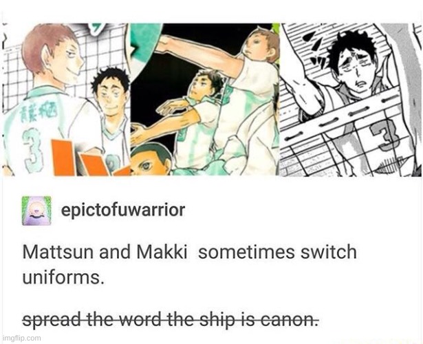 There is no heterosexual way to explain this | image tagged in haikyuu,aoba johsai,seijou,mattsun,makki,anime | made w/ Imgflip meme maker