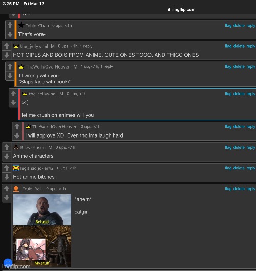 Are y’all actually doing anime now.. what’s wrong with all of y’all | made w/ Imgflip meme maker