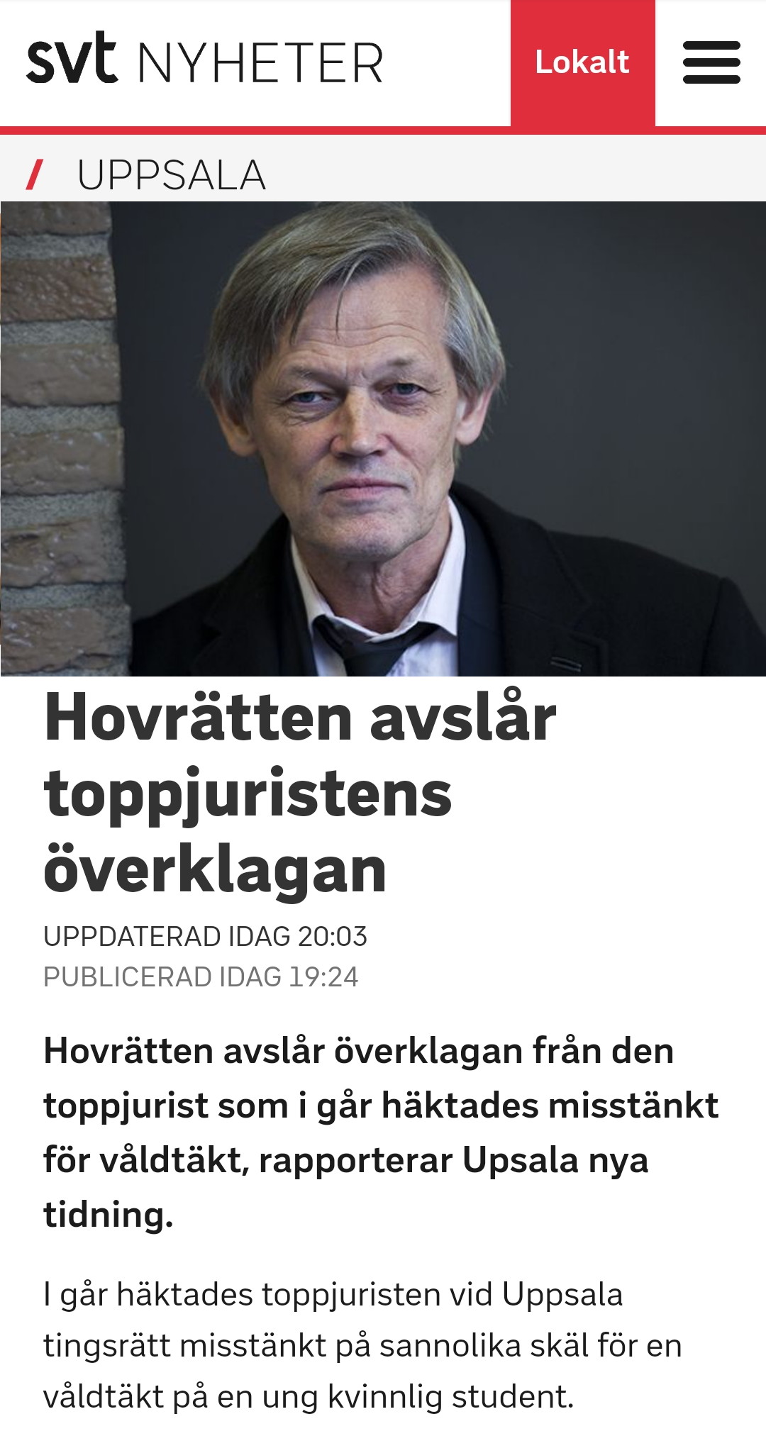 Göran Lambertz Högsta domstolen pedofil våldtäktsman Blank Meme Template