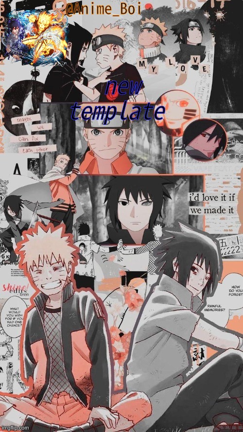 naruto :D | new template | image tagged in naruto d | made w/ Imgflip meme maker