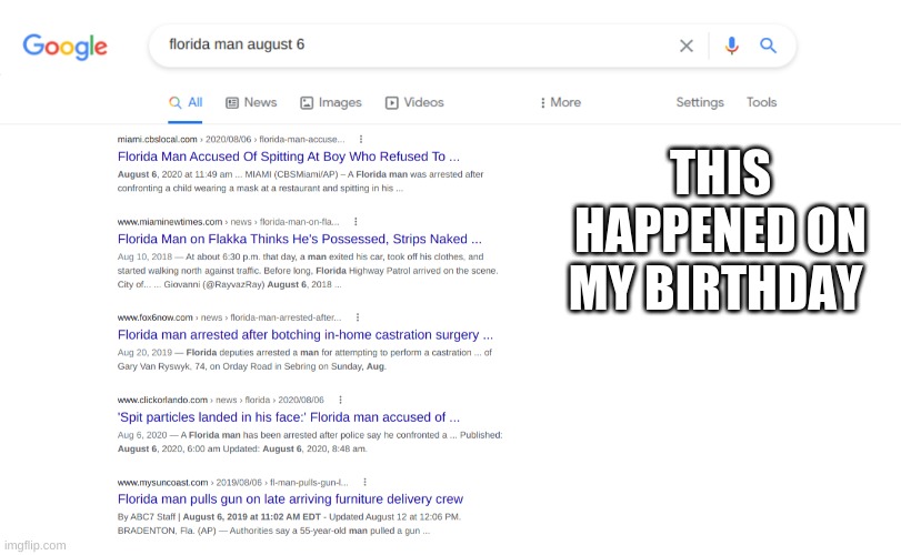 THIS HAPPENED ON MY BIRTHDAY | made w/ Imgflip meme maker
