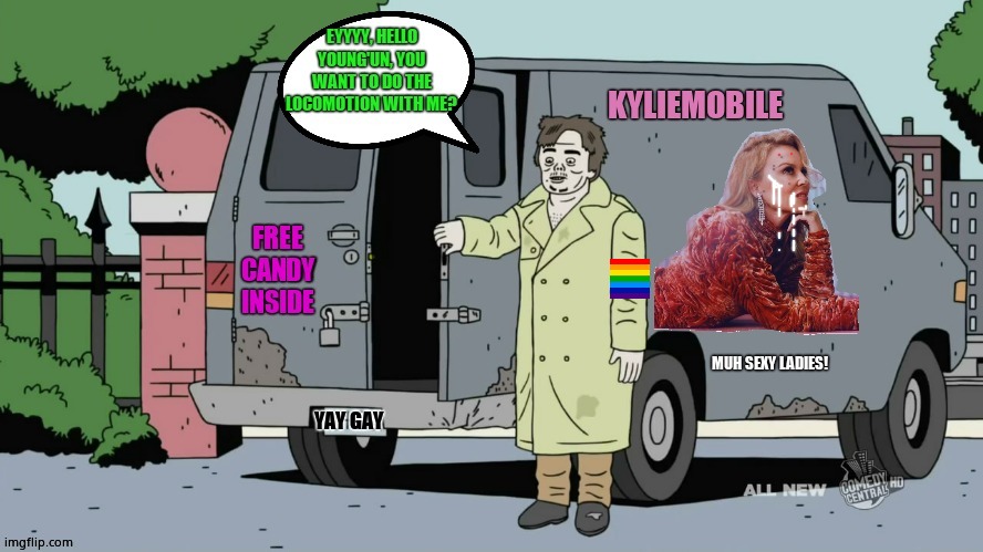 Your typical Kylie Minogue enthusiast going out for a night on the town | YAY GAY | image tagged in kylie minogue,kylie minogue memes,kylieminoguesucks,google kylie minogue,crazy fan of kylie | made w/ Imgflip meme maker