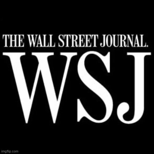 The Wall Street Journal logo | image tagged in the wall street journal logo | made w/ Imgflip meme maker