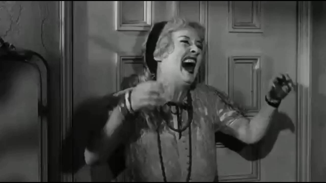 Bette Davis laughing Blank Meme Template