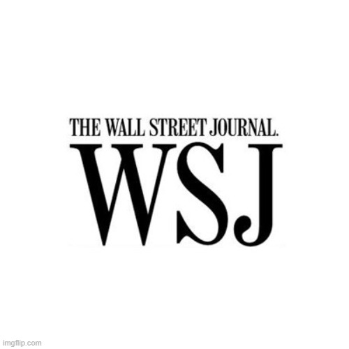 The Wall Street Journal logo | image tagged in the wall street journal logo | made w/ Imgflip meme maker