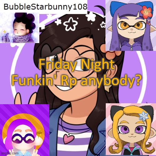I'm bored | Friday Night Funkin' Rp anybody? | image tagged in bubble's template | made w/ Imgflip meme maker