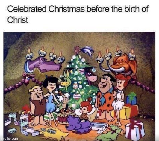 The Flintstones took logic and threw it out their window | made w/ Imgflip meme maker