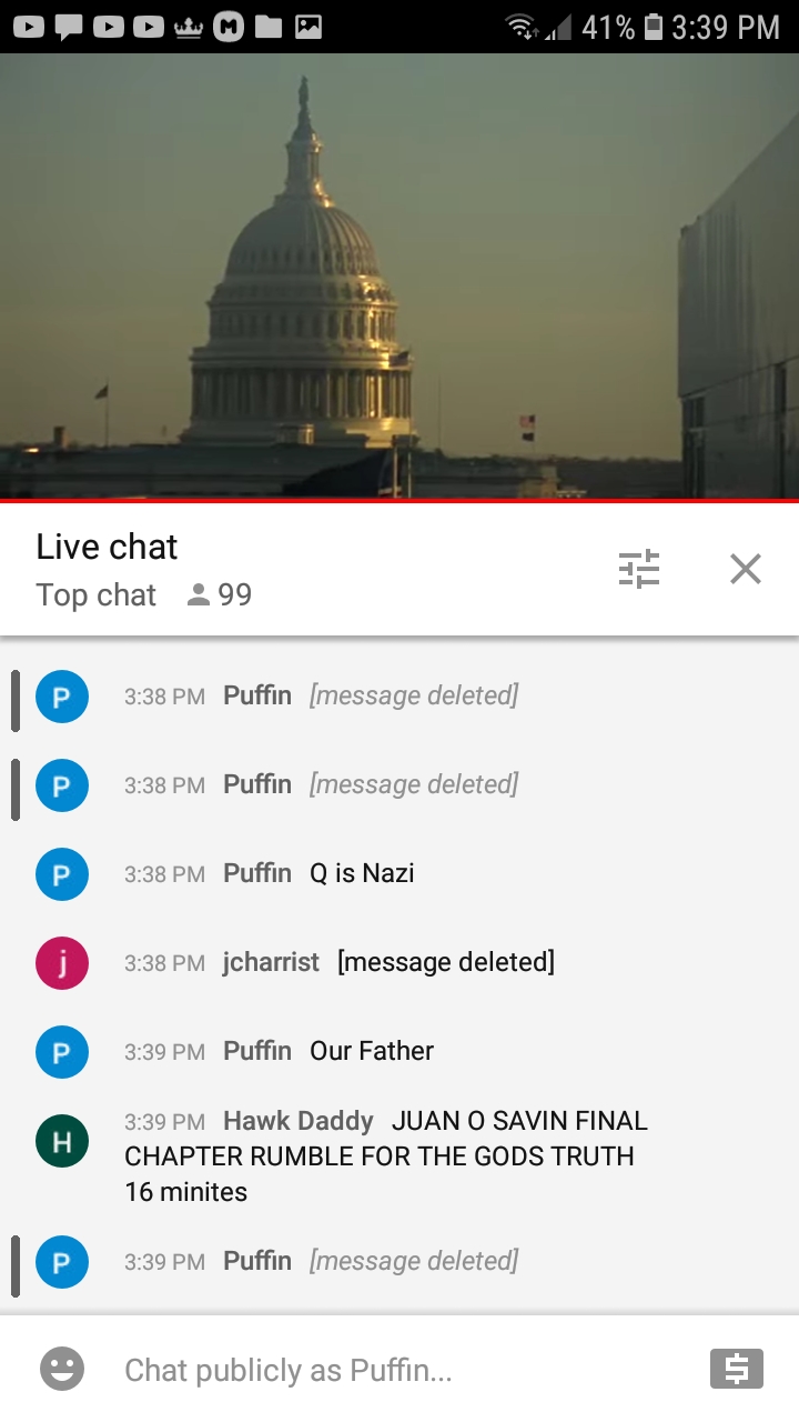 High Quality Earth TV LiveChat Mods Protect a Q Nazi Terrorist Cell #246 Blank Meme Template