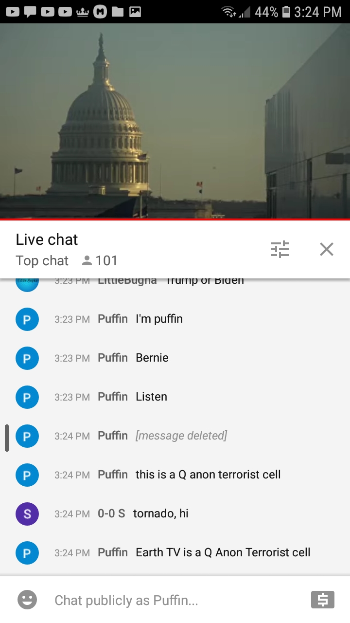 Earth TV LiveChat Mods Protect a Q Nazi Terrorist Cell #236 Blank Meme Template