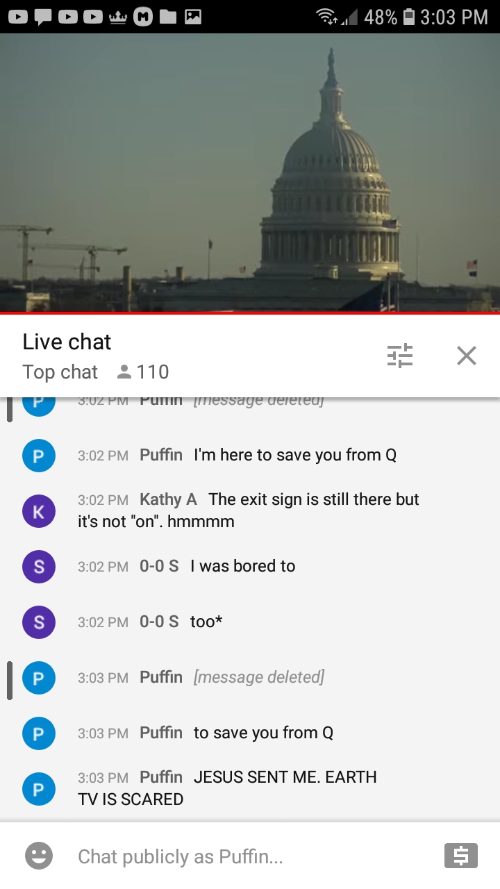 Earth TV LiveChat Mods Protect a Q Nazi Terrorist Cell 221 Blank Meme Template