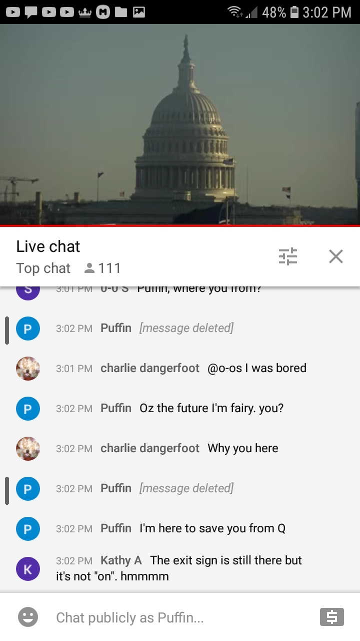 Earth TV LiveChat Mods Protect a Q Nazi Terrorist Cell 219 Blank Meme Template