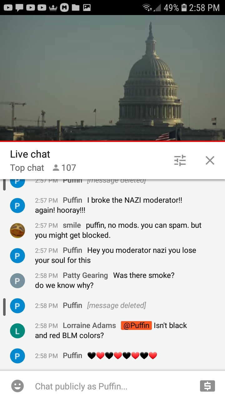 Earth TV LiveChat Mods Protect a Q Nazi Terrorist Cell 214 Blank Meme Template