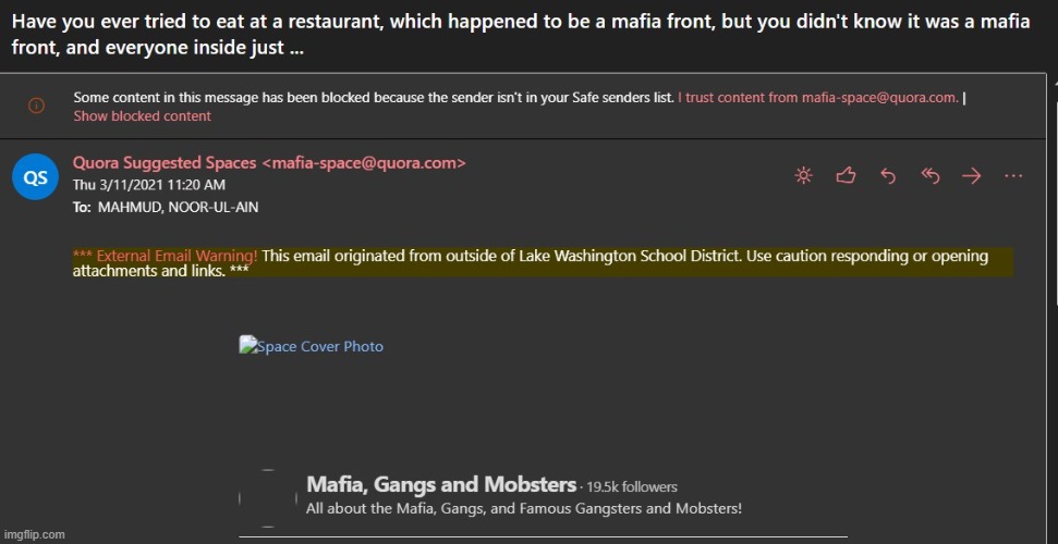 XD i just got this in my school email. I'm so confused- | made w/ Imgflip meme maker