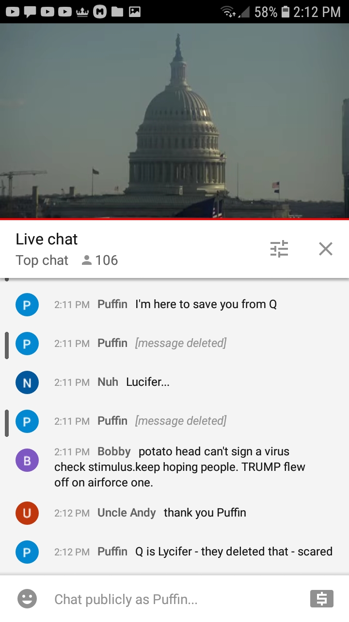 Earth TV LiveChat Mods Protect a Q Nazi Terrorist Cell 175 Blank Meme Template