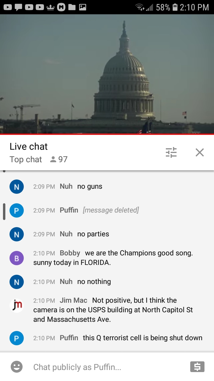 Earth TV LiveChat Mods Protect a Q Nazi Terrorist Cell 173 Blank Meme Template