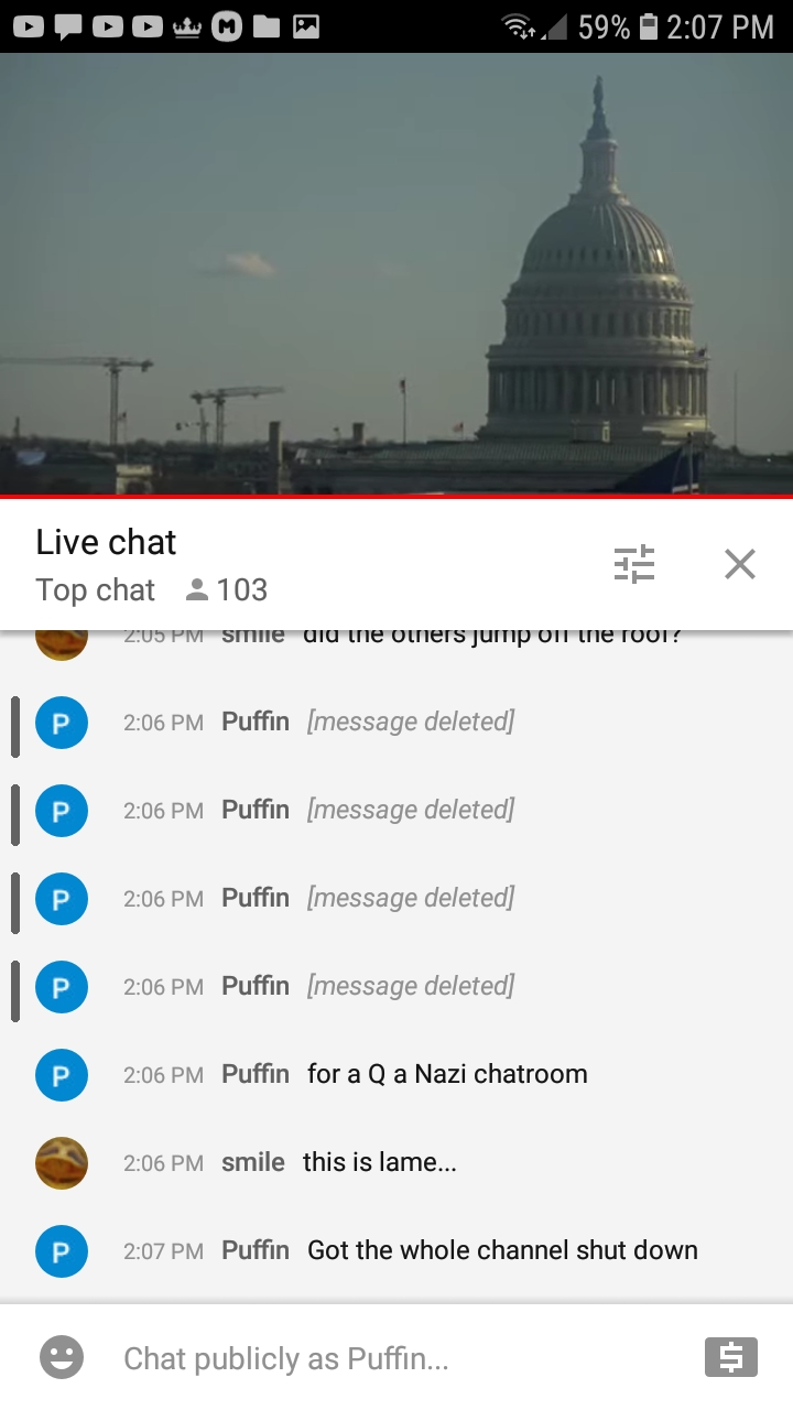 Earth TV LiveChat Mods Protect a Q Nazi Terrorist Cell 170 Blank Meme Template