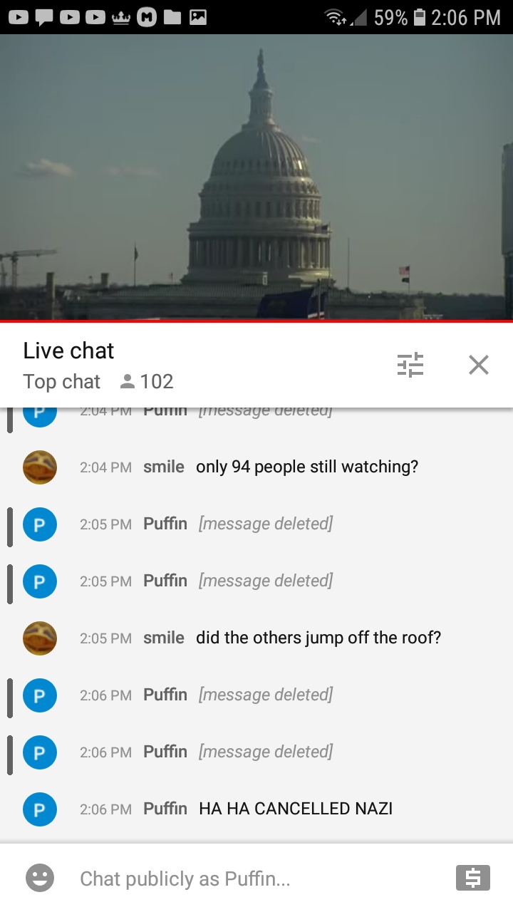 Earth TV LiveChat Mods Protect a Q Nazi Terrorist Cell 169 Blank Meme Template