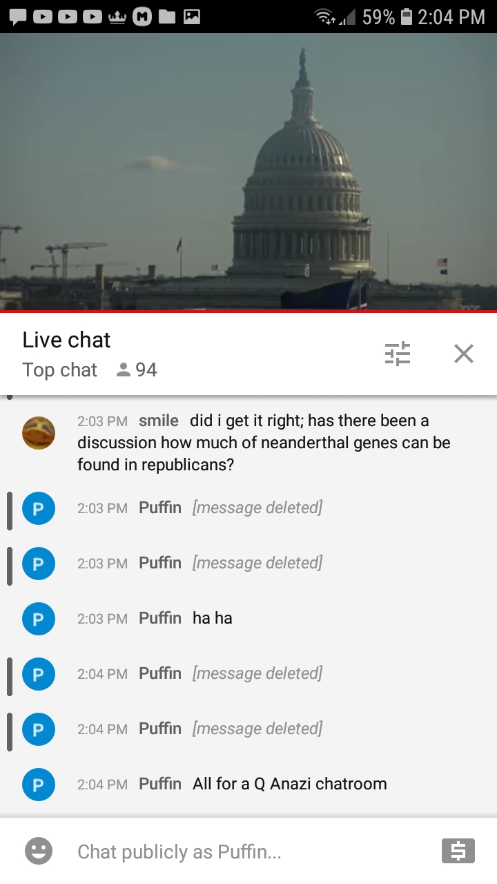 Earth TV LiveChat Mods Protect a Q Nazi Terrorist Cell 166 Blank Meme Template