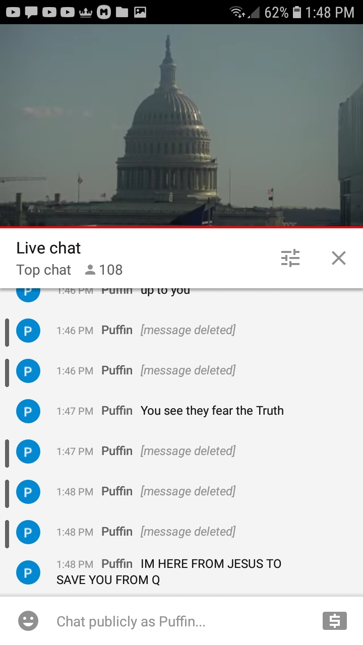 High Quality Earth TV LiveChat Mods Protect a Q Nazi Terrorist Cell 161 Blank Meme Template
