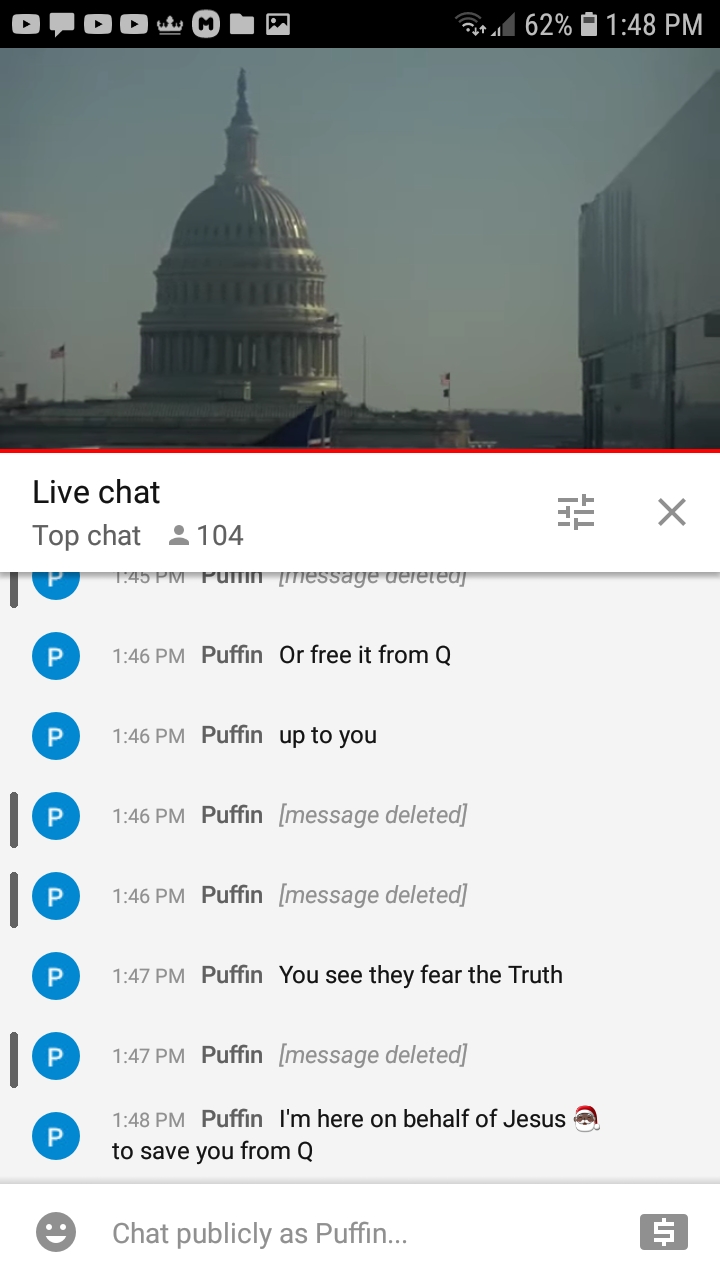 Earth TV LiveChat Mods Protect a Q Nazi Terrorist Cell 159 Blank Meme Template