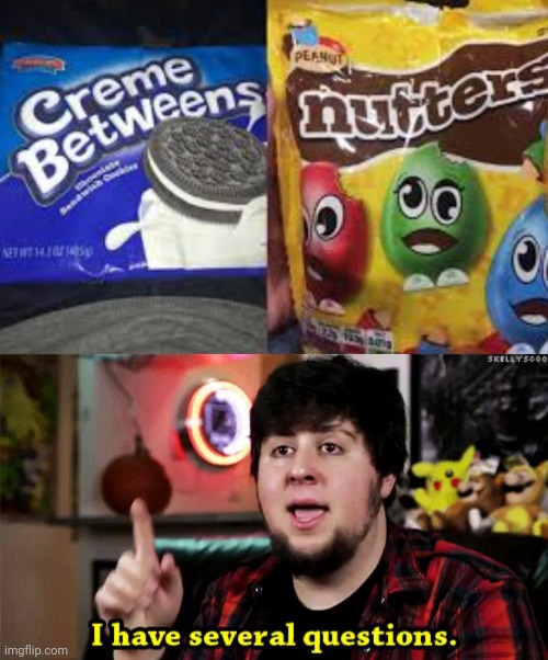 Just Why Would Anyone Give Knock Off Products With Unfortunate Names? | image tagged in i have several questions | made w/ Imgflip meme maker