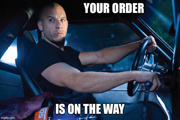 Delivering | image tagged in order delivery | made w/ Imgflip meme maker