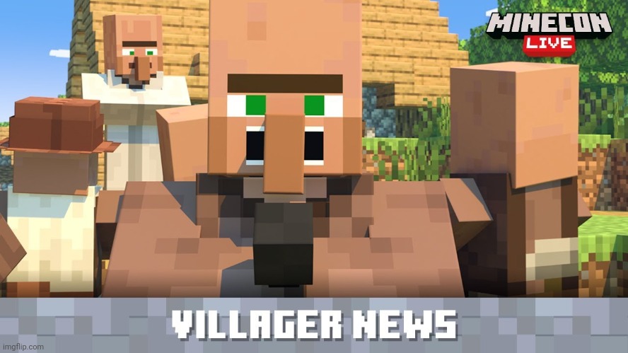 villager news | image tagged in villager news | made w/ Imgflip meme maker