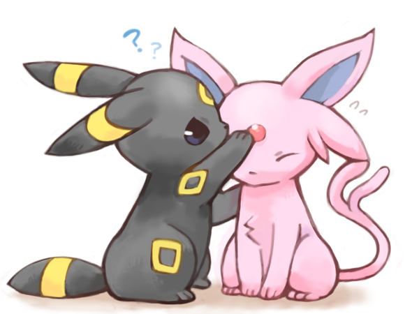 High Quality umbreon points to espeon facts Blank Meme Template