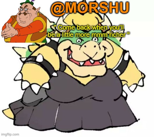Morshu's template | image tagged in morshu's template | made w/ Imgflip meme maker