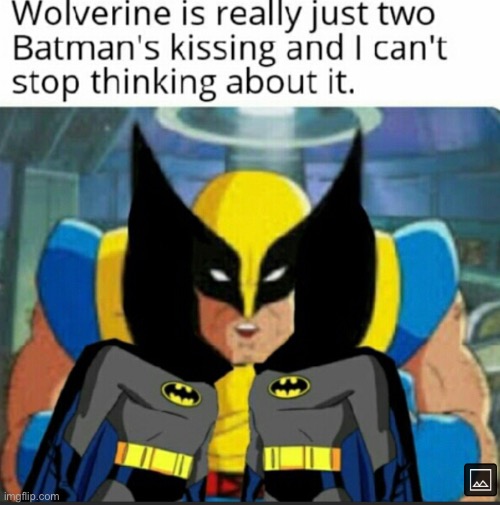 r/stolethisfromyoutube | image tagged in funny,memes,funny meme,wolverine,batman | made w/ Imgflip meme maker