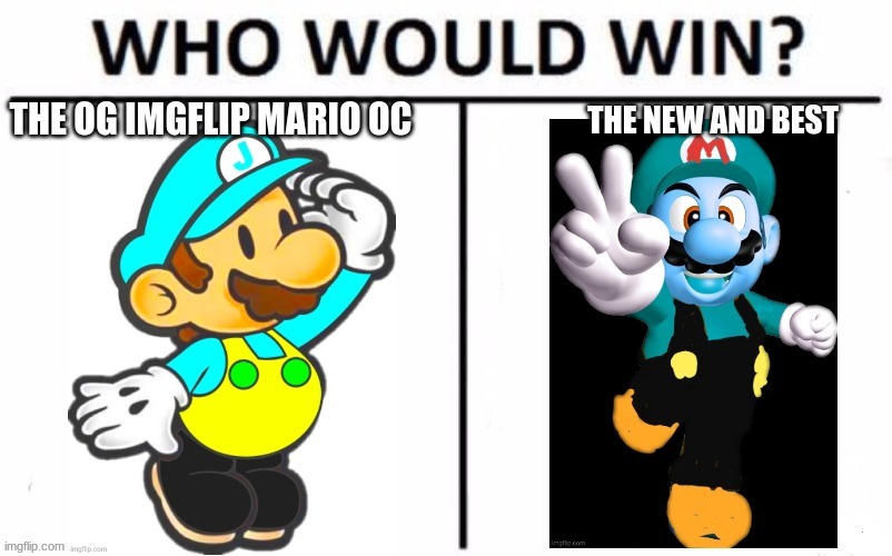 THE OG IMGFLIP MARIO OC; THE NEW AND BEST | made w/ Imgflip meme maker