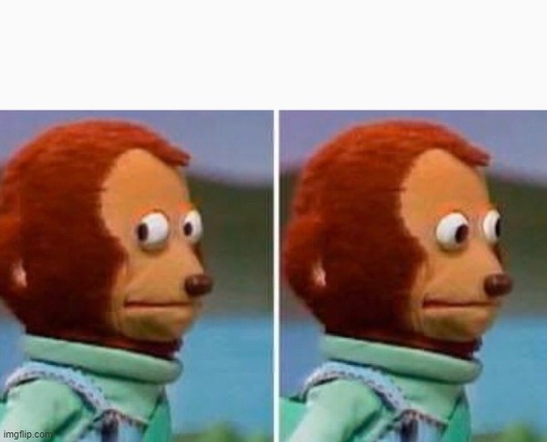 Scared Monkey | image tagged in scared monkey | made w/ Imgflip meme maker