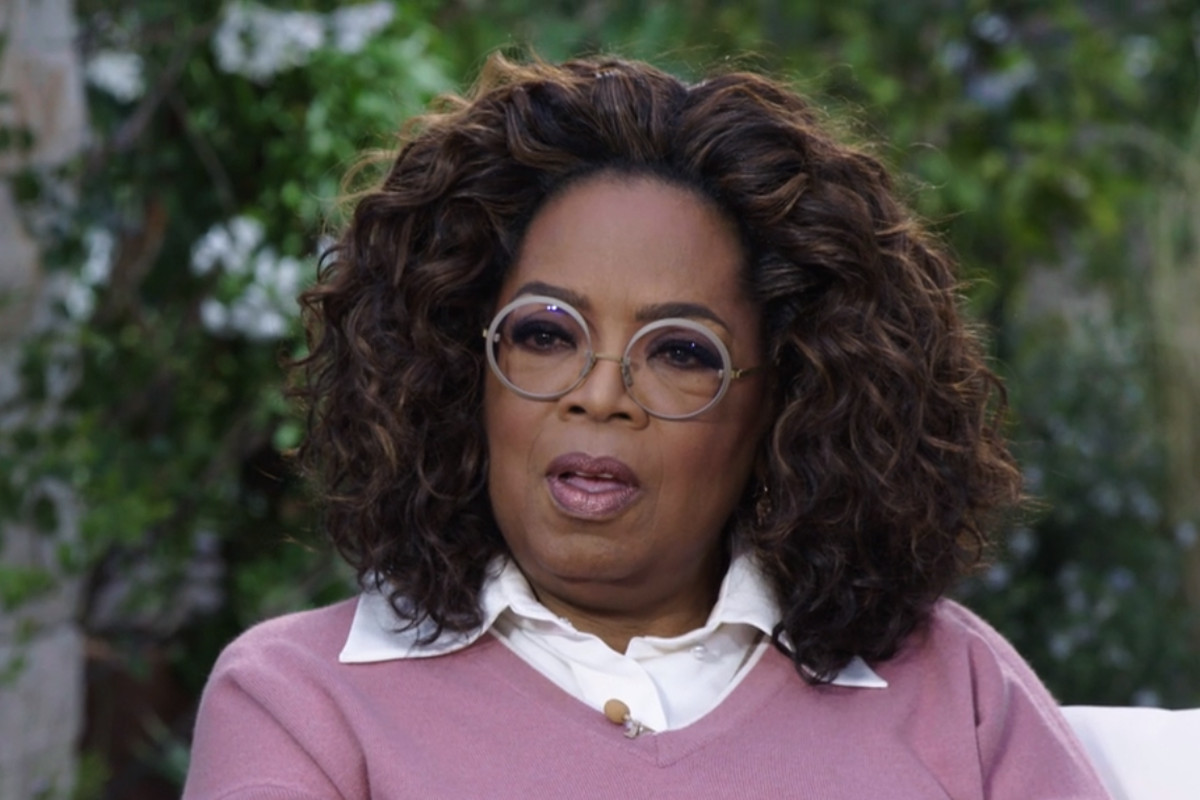 High Quality oprah during 2021 inteview Blank Meme Template