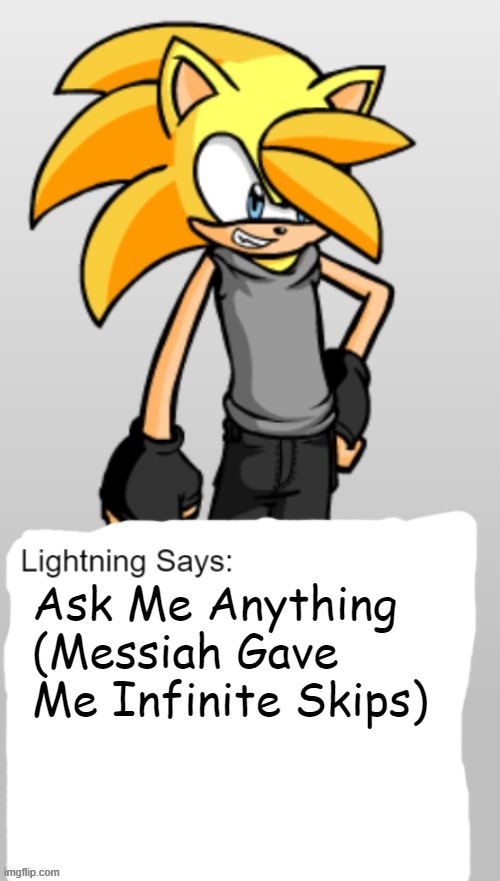 Ask Lightning Anything! | made w/ Imgflip meme maker