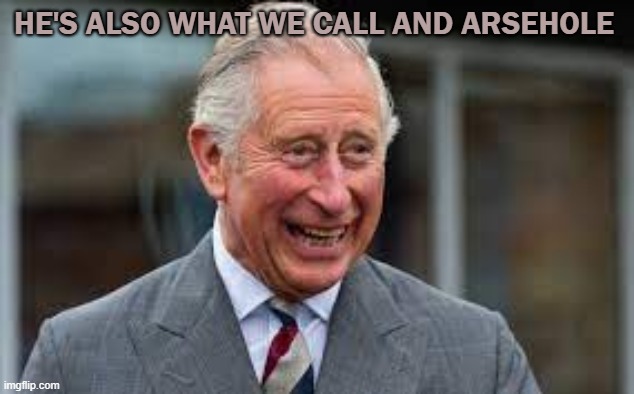 HE'S ALSO WHAT WE CALL AND ARSEHOLE | made w/ Imgflip meme maker