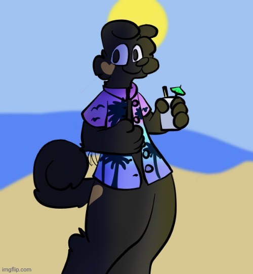 Muffin, my "oc" art made by Watermelon_boi | image tagged in muffin,he is good boy | made w/ Imgflip meme maker