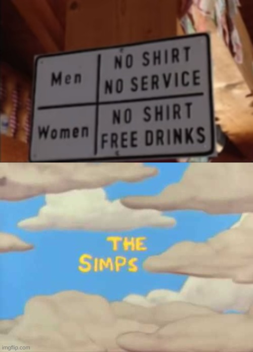 Simps, am I right? | image tagged in the simps | made w/ Imgflip meme maker