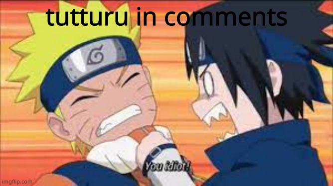 you idiot! | tutturu in comments | image tagged in you idiot | made w/ Imgflip meme maker