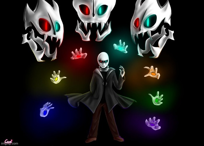 Gaster | image tagged in gaster | made w/ Imgflip meme maker