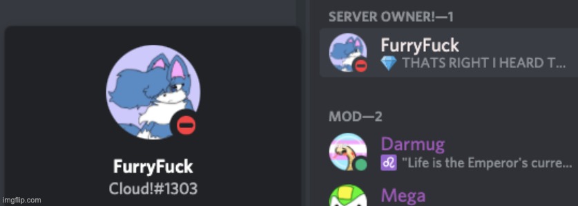 Disclaimer: I didn't put the nick, it was already there when I opened Discord | made w/ Imgflip meme maker