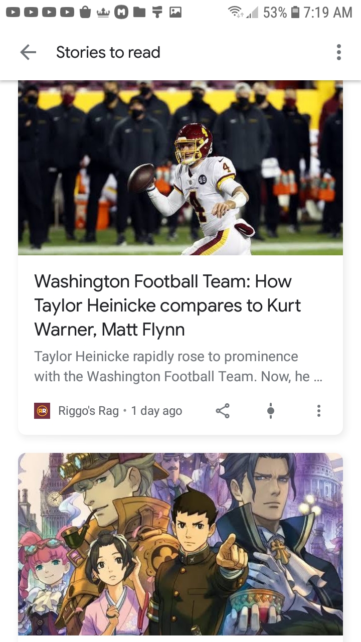 High Quality Washington Football Team Headline Blank Meme Template