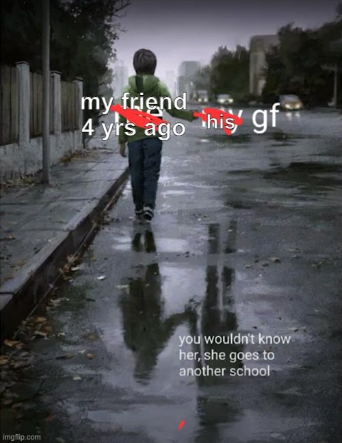my friend 4 yrs ago; his | made w/ Imgflip meme maker